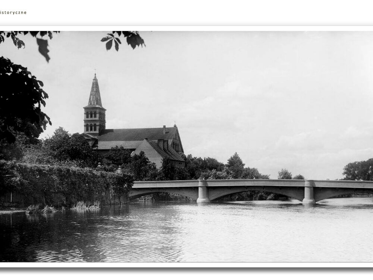 Meseritz - Międzyrzecz - Most przez Obrę ok. 1945 roku