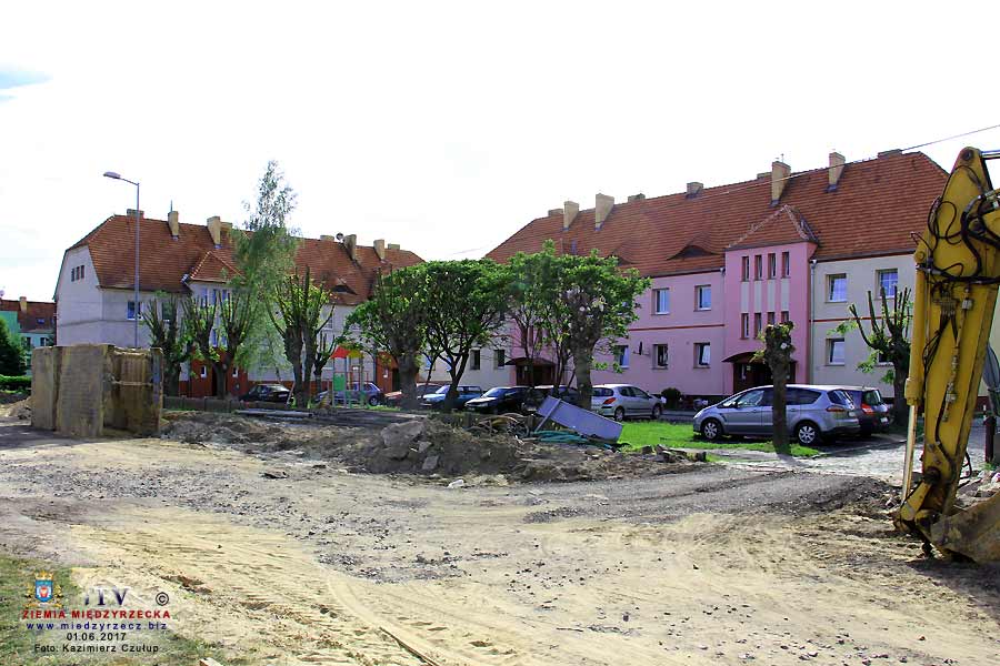 Remont ulicy Świerczewskiego w Międzyrzeczu