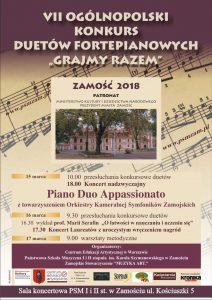 II Ogólnopolski Konkurs Duetów Fortepianowych 