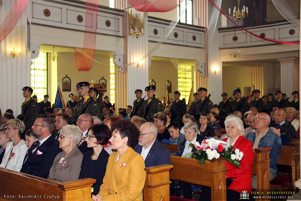 Uroczyste obchody 227. rocznicy uchwalenia Konstytucji 3 Maja w Międzyrzeczu