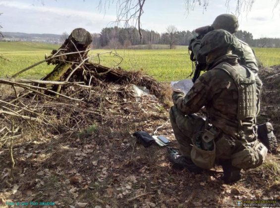 Zajęcia obserwatorów ognia Forward Observer