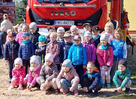 Wizyta strażaków u najmłodszych mieszkańców Skwierzyny