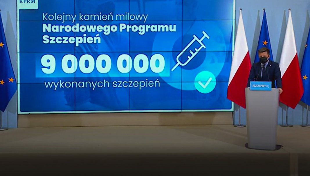 Konferencja Prasowa Ministra Szefa Kprm Michała Dworczyka Kancelaria Premiera MiĘdzyrzecz 1697