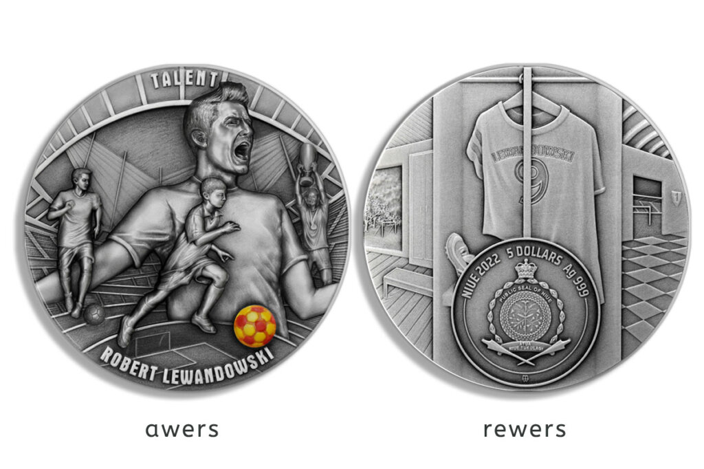 robert lewandowski moneta 002