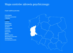 zdrowie psychiczne mapa