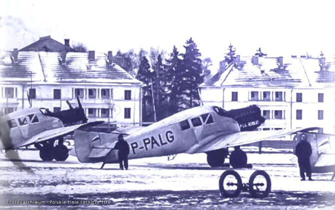 polskie linie lotnicze lot historia 001